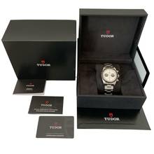 Thumbnail von Tudor Black Bay Chrono Chronograph 79360N white dial Full Set