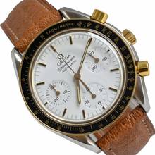  Omega Speedmaster Reduced chronograph white dial Automatic 1994 