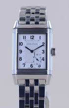  Jaeger-LeCoultre Grande Reverso Stahl Klassiker 8-Tage Power Reserve arabic dial rar 