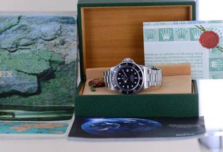 Thumbnail von Rolex Sea-Dweller 4000 16600 Klassiker U-Serie SEL Tritium Taucheruhr Diver B+P