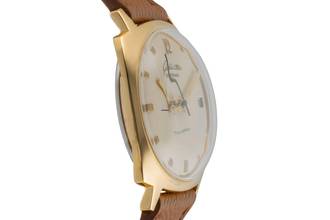 Thumbnail von Glashütte Original Spezimatic Messing vergoldet Automatik Herrenuhr Vintage Klassiker