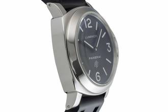 Thumbnail von Panerai Luminor Base Logo 44MM Edelstahl Handaufzug Herrenuhr Ref. PAM00000