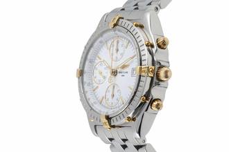 Thumbnail von Breitling Chronomat Chronograph Stahl / Gold Automatik Herrenuhr Ref. B13050.1