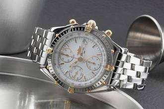 Thumbnail von Breitling Chronomat Chronograph Stahl / Gold Automatik Herrenuhr Ref. B13050.1