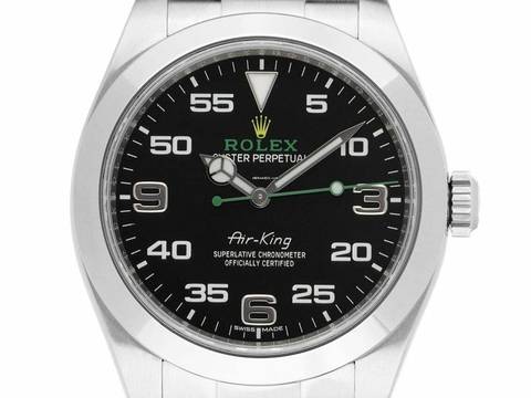  Rolex Air King Ref.116900 2016 Full Set wie Neu Vintage Air King 