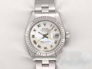 Thumbnail von Rolex Lady-Datejust Edelstahl Weissgold 750 1998 Perlmutt Automatik Stahl Stainless Steel 18kt White Gold Oyster-band Chronometer