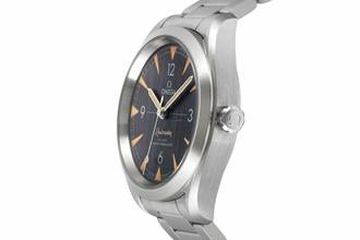 Thumbnail von Omega Seamaster Railmaster Stahl Automatik Herrenuhr Ref. 220.10.40.20.01.001 Papiere 2023