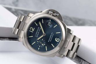 Thumbnail von Panerai Luminor Marina Automatic Titan Automatik Ref. PAM00283 Box und Papiere 2008