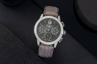  Glashütte Original Senator Chronograph Stahl Automatik Ref. 39-31-14-23-04 Box 