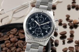  Breitling Navitimer 8 Chronograph Automatik Stahl Ref. A13314101B1A1 B&P 2019 