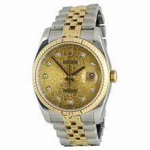  Rolex Datejust 36 Ref.116233 Anniversary Diamond Dial Jubilee 