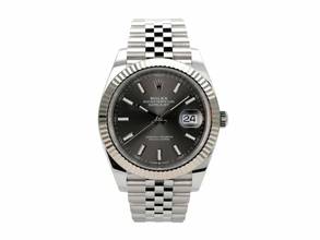 Thumbnail von Rolex Datejust 41 Edelstahl Weißgold 126334 Rhodium Jubile-Band