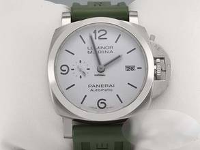 Thumbnail von Panerai Luminor Marina Automatic 44mm Pam01314 2021 Edelstahl Automatik Stahl Steel White Dial