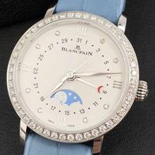  Blancpain Villeret Quantième Phases De Lune Automatic NEW FULL SET 