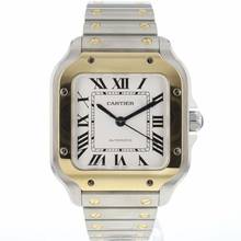  Cartier Santos De Cartier Steel/Gold Medium 