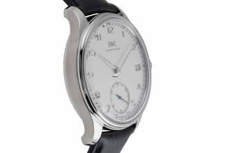 Thumbnail von IWC Portugieser Handaufzug 8 Tage Handaufzug Stahl Herrenuhr Ref. IW510203