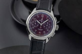  Breitling Premier Chronograph Stahl Handaufzug Ref. AB0930D41K1P1 Limited 