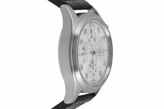 Thumbnail von IWC Fliegeruhr Spitfire Chronograph Schaffhausen Fliegeruhr Chronograph Automatik Stahl IW371702 VP 8300  B&P