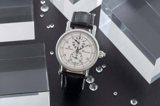  Chronoswiss Chronoscope Chronograph Automatik Edelstahl Herrenuhr Ref. CH1523 