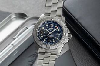  Breitling Superocean Steelfish Chronometre 2000M Steelfish Edelstahl Automatik Ref. A17390 