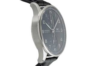 Thumbnail von IWC Portugieser Chronograph Automatik Stahl Ref. IW371609 B&P 2021