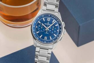  Jaeger-LeCoultre Polaris Chronograph Stahl Automatik Ref. Q9028180 Papiere 2021 