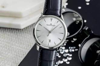Thumbnail von Jaeger-LeCoultre Master Ultra Thin Date Stahl Automatik Ref. Q1288420 174.8.37.S B&P