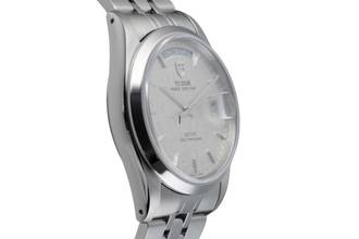 Thumbnail von Tudor Prince Date Day Linen Dial Edelstahl Automatik Herren Ref. 76200