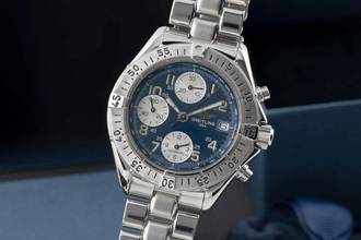 Thumbnail von Breitling Colt Chronograph Automatic Edelstahl Automatik Herrenuhr Ref. A13035.1 B&P 1997