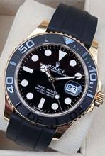  Rolex Yacht-Master 42mm 226658 Oysterflex Yellow Gold Very Good Full Set 1-2023 