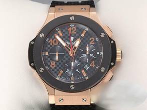 Thumbnail von Hublot Big Bang 44 mm Chronograph 301.pb.131.rx Rosegold 750 Keramik Herren 18kt Rose Gold Black Dial