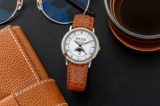 Thumbnail von Blancpain Villeret Moonphase Triple Calendar Moonphase Stahl Automatik Ref. 6595