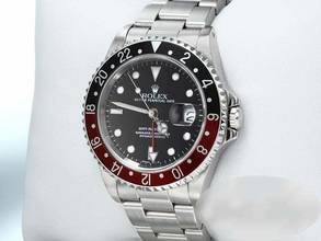  Rolex GMT-Master II Stahl 16710 Coke 2000 Automatik Edelstahl Stainless Steel Oyster-band Chronometer Black Dial 