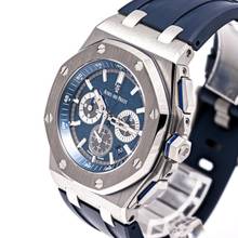 Thumbnail von Audemars Piguet Royal Oak Offshore Blue 42 – 26480TI.OO.A027CA.01 – like NEW – 2021 Full Set
