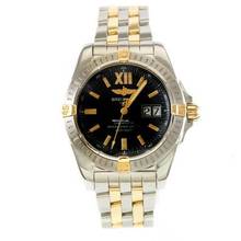 Thumbnail von Breitling Cockpit Galactic Edelstahl/Gold Big Date Automatik Ref. B49350