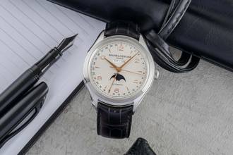  Baume & Mercier Clifton Stahl Automatik Herrenuhr Ref. M0A10055 65718 