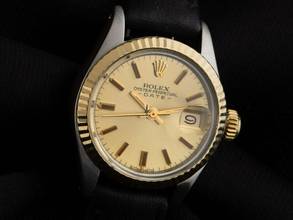 Thumbnail von Rolex Lady-Datejust Ref.6917 1975 Box&Beschreibung sehr gut Vintage Oyster Perpetual Date Lady open 6/9