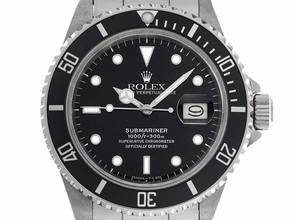  Rolex Submariner Date DateRef.16800 1986 Box&Beschreibung sehr gut Vintage Submariner Date open 6/9 