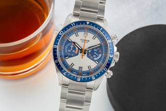 Thumbnail von Tudor Heritage Chrono Blue Chronograph Blue Automatik Edelstahl Ref. 70330B B&P 2022
