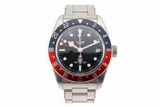 Thumbnail von Tudor Black Bay GMT Pepsi Black Dial - Limited Edition MONACO Police / Sûreté Publique - With Box And Papers - 79830RB 2022
