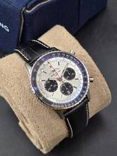 Thumbnail von Breitling Navitimer 1 B01 Chronograph 43mm AB0138241G1P1 Leather Bracelet Unworn/New Condition Full Set 4-2026