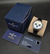 Thumbnail von Breitling Navitimer 1 B01 Chronograph 43mm AB0138241G1P1 Leather Bracelet Unworn/New Condition Full Set 4-2026