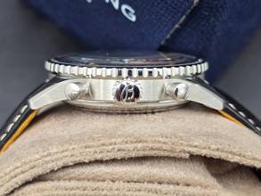 Thumbnail von Breitling Navitimer 1 B01 Chronograph 43mm AB0138241G1P1 Leather Bracelet Unworn/New Condition Full Set 4-2026