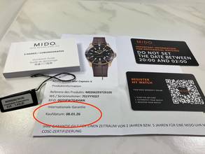 Thumbnail von Mido Ocean Star Gmt Captain V / Full Set / 01-2026