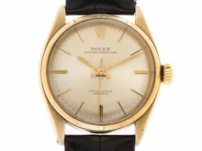 Thumbnail von Rolex Oyster Perpetual Date Ref.6535 1937 original Box original unpoliert Oyster Perpetual 14kt Gelbgold