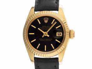 Thumbnail von Rolex Lady-Datejust Ref.6917 1983 Box&Beschreibung Original Unpoliert Datejust Lady 18kt Gelbgold open 6/9