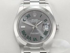 Thumbnail von Rolex Datejust 41 41mm 126300 2025 Wimbledon Edelstahl Automatik Stahl Stainless Steel Oyster-band Chronometer