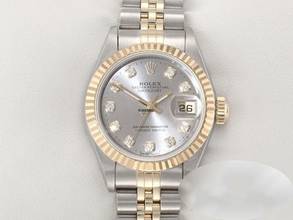 Thumbnail von Rolex Lady-Datejust Edelstahl Gelbgold 750 Diamanten Automatik Gold Stahl Damen
