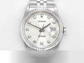 Thumbnail von Rolex Datejust 36 36mm 16234 2003 Stahl Weissgold 750 Diamanten Automatik Stainless Steel 18kt White Gold Jubilé-band Chronometer Oyster