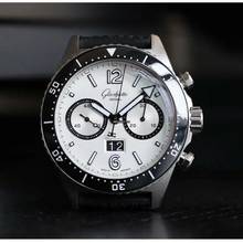  Glashütte Original SeaQ Chronograph NEW FULL SET 